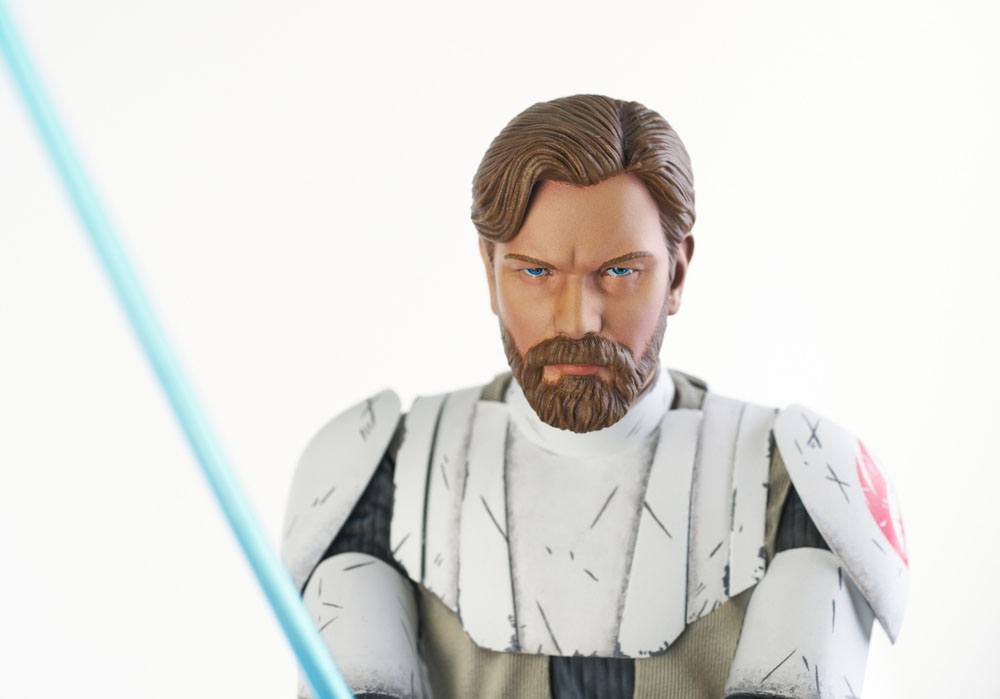 Isola dei Collezionisti - Star Wars The Clone Wars Premier Collection 1/7 Obi-Wan Kenobi 27 cm - 4