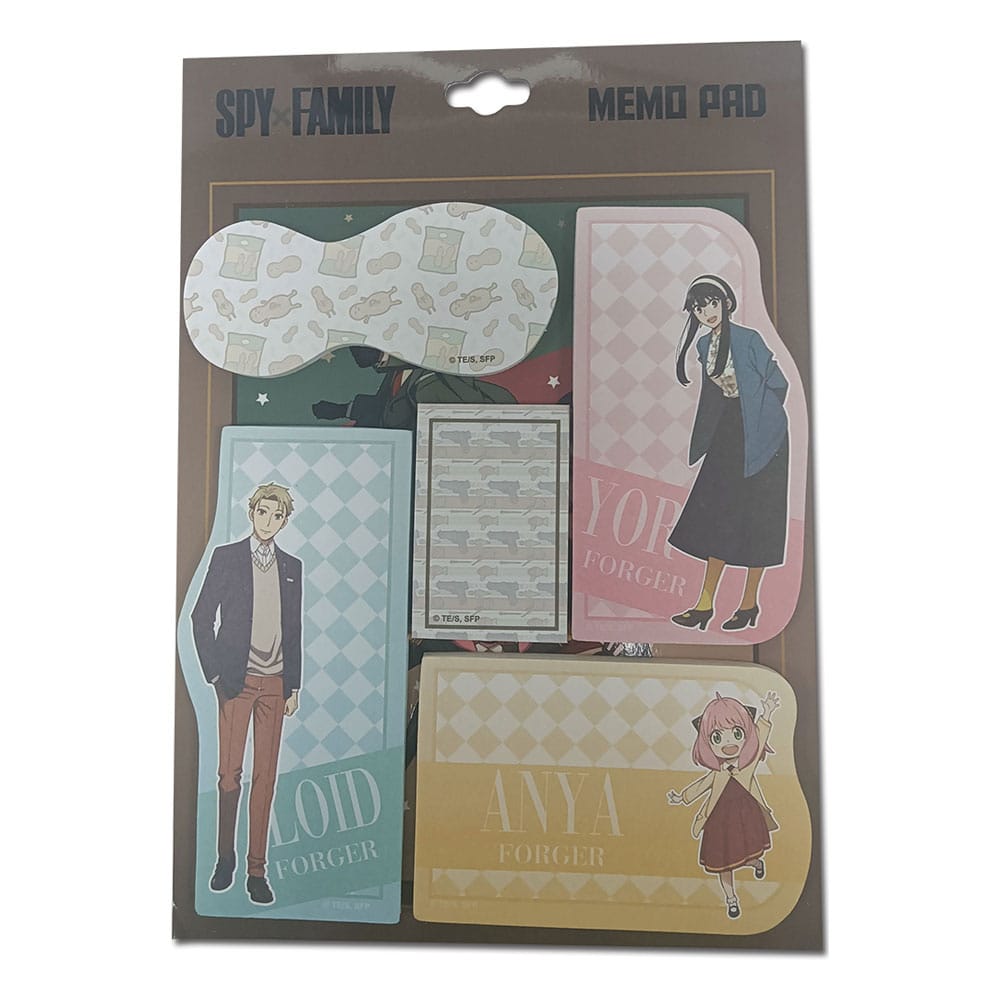 Isola dei Collezionisti - Spy x Family Memo Pad set Forger Family #B - 2