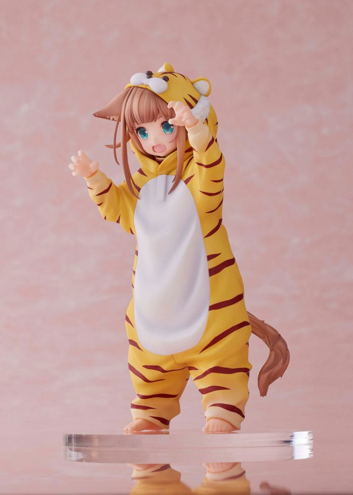 Isola dei Collezionisti - My Cat Is a Kawaii Girl Statue Palette Dress-Up Collection: Tora Kinako 15 cm - 22