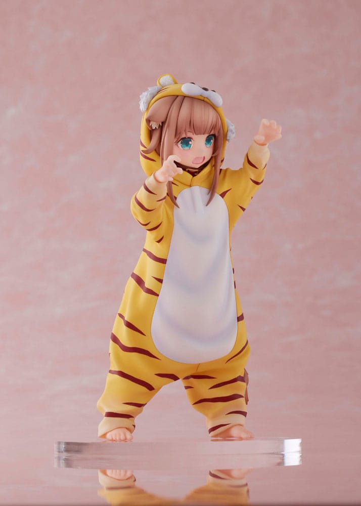 Isola dei Collezionisti - My Cat Is a Kawaii Girl Statue Palette Dress-Up Collection: Tora Kinako 15 cm - 14