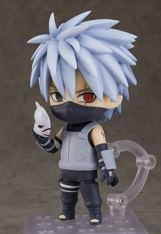 Isola dei Collezionisti - Naruto Shippuden Nendoroid PVC Action Figure Kakashi Hatake: Anbu Black Ops Ver. 10 cm - 3