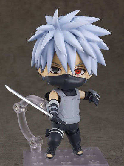 Isola dei Collezionisti - Naruto Shippuden Nendoroid PVC Action Figure Kakashi Hatake: Anbu Black Ops Ver. 10 cm - 5