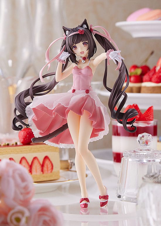 Isola dei Collezionisti - Nekopara Pop Up Parade PVC Statue Chocola: Cocktail Dress Ver. 17 cm - 1