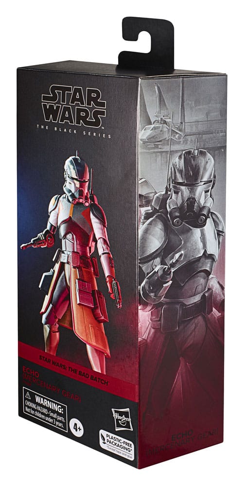 Isola dei Collezionisti - Star Wars: The Bad Batch Black Series Action Figure Echo (Mercenary Gear) 15 cm - 6