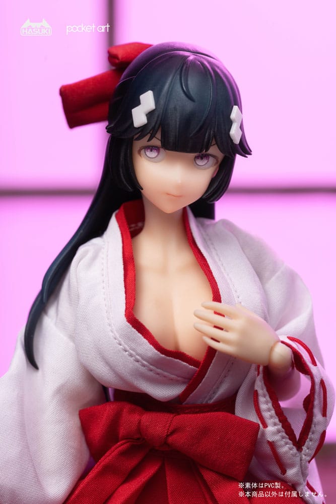 Isola dei Collezionisti - Pocket Art Action Action Figure 1/12 PA005 Exorcism Shrine Maiden Tsubaki 15 cm - 33