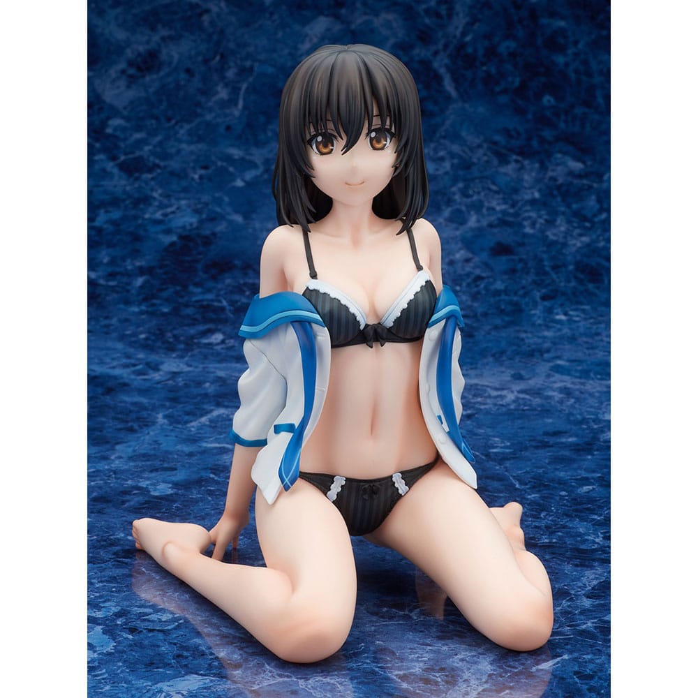 Isola dei Collezionisti - Strike the Blood Final PVC Statue 1/4 Yukina Himeragi Black Lingerie Ver. 22 cm - 3