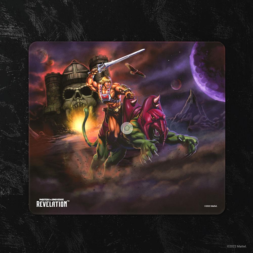 Isola dei Collezionisti - Masters of the Universe: Revelation™ Mousepad He-Man™ and Battle Cat 25 x 22 cm - 2