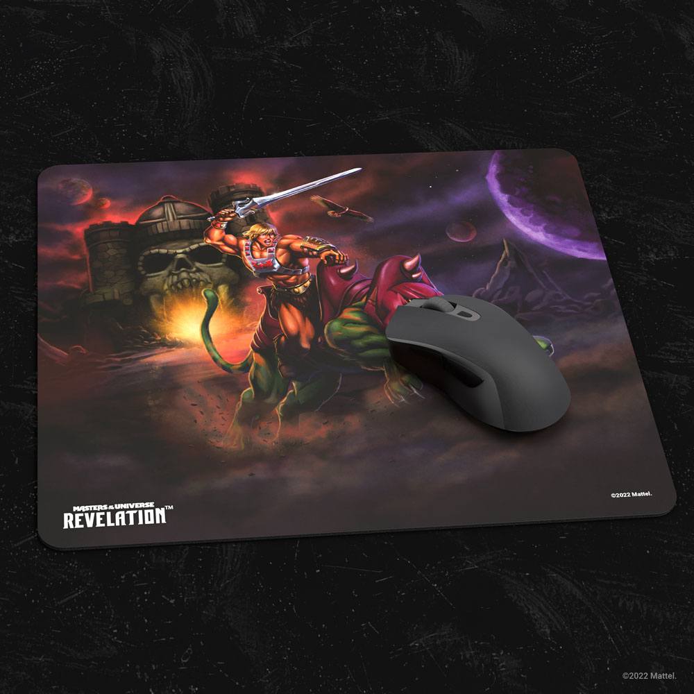 Isola dei Collezionisti - Masters of the Universe: Revelation™ Mousepad He-Man™ and Battle Cat 25 x 22 cm - 4