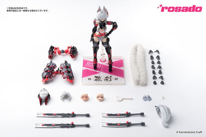 Isola dei Collezionisti - Original Character Action Figure 1/10 Rosado Project RS-01 Rasetsu Sekiko 18 cm - 22