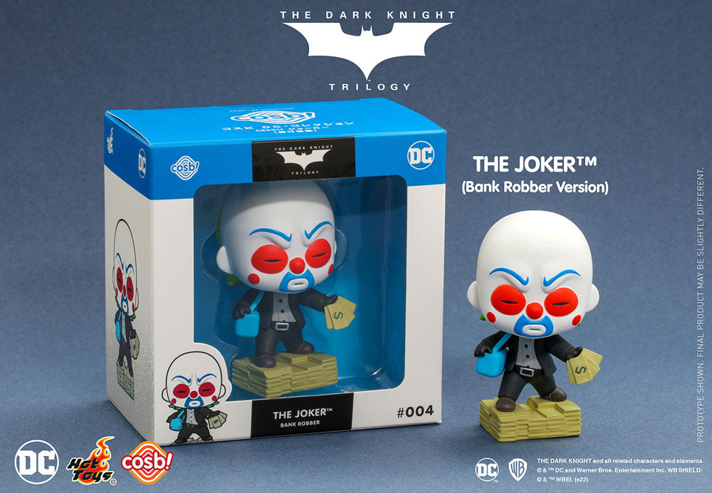 Isola dei Collezionisti - The Dark Knight Trilogy Cosbi Mini Figure The Joker (Bank Robber) 8 cm - 4