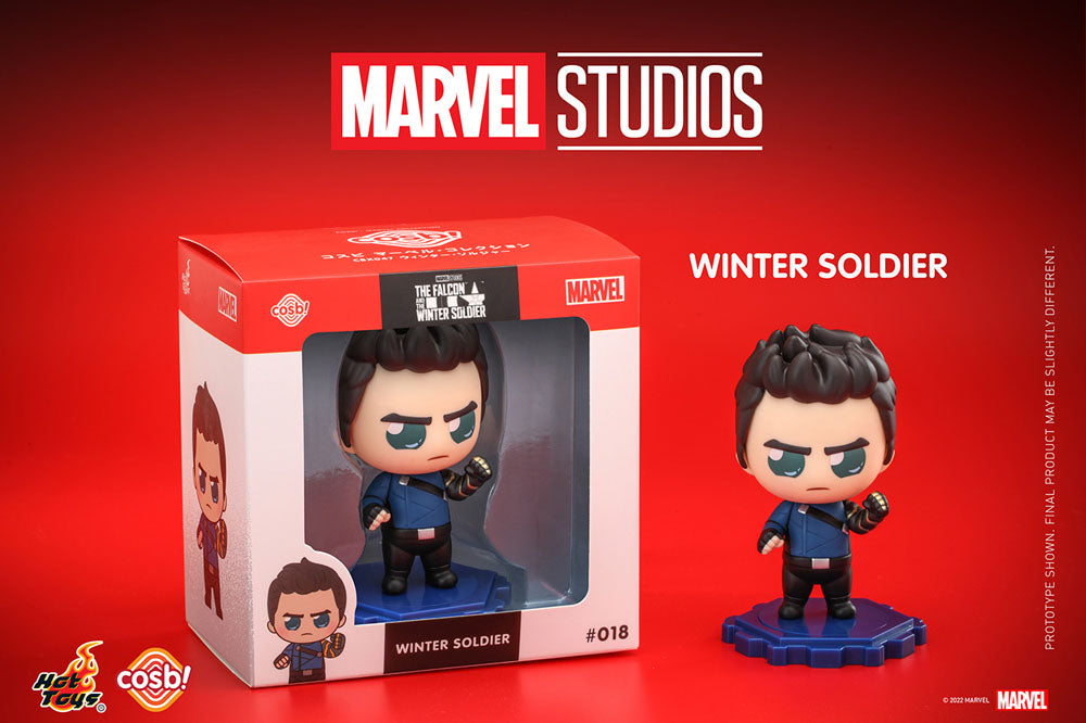 Isola dei Collezionisti - The Falcon and the Winter Soldier Cosbi Mini Figure Bucky Barnes 8 cm - 4