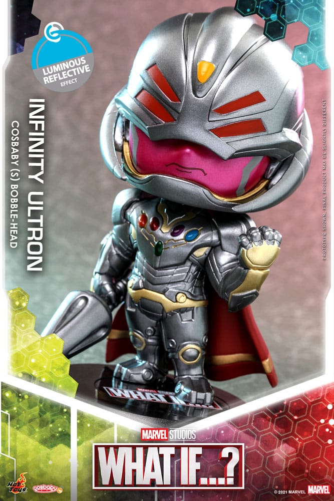 Isola dei Collezionisti - What If...? Cosbaby (S) Mini Figure Infinity Ultron 10 cm - 1