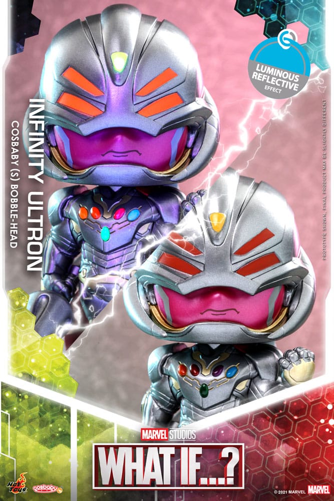 Isola dei Collezionisti - What If...? Cosbaby (S) Mini Figure Infinity Ultron 10 cm - 3