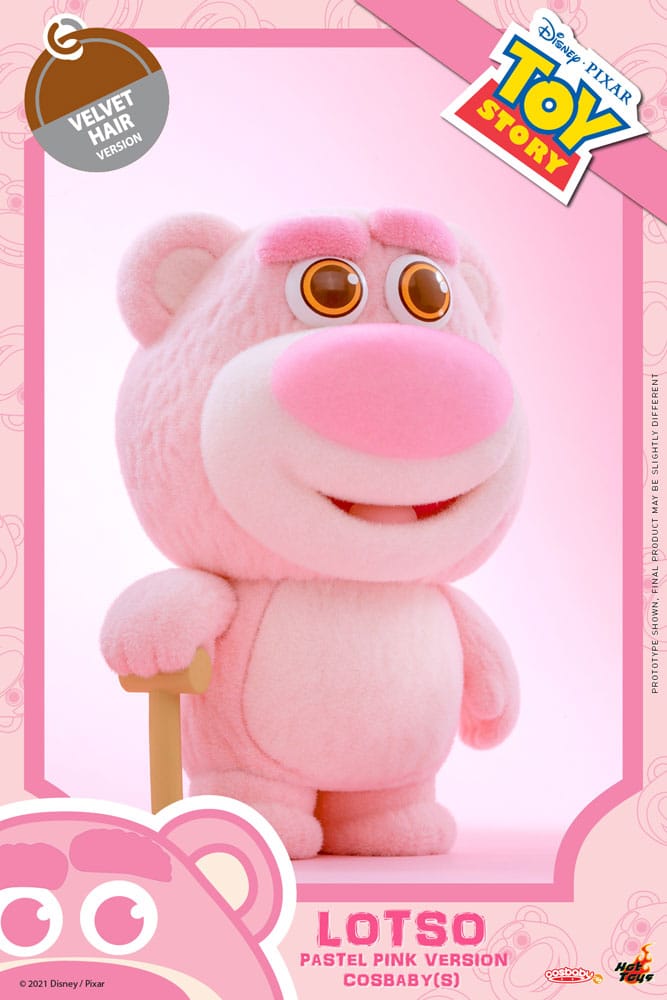 Isola dei Collezionisti - Toy Story 3 Cosbaby (S) Mini Figure Lotso (Pastel Pink Version) 10 cm - 3