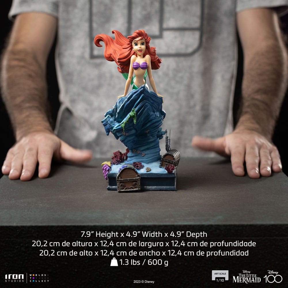 Isola dei Collezionisti - Disney Art Scale Statue 1/10 Little Mermaid 20 cm - 3