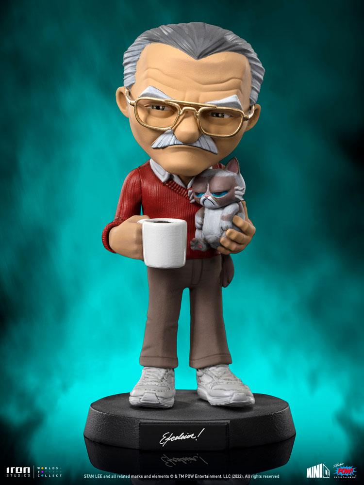 Isola dei Collezionisti - Stan Lee Mini Co. PVC Figure Stan Lee with Grumpy Cat 14 cm - 4