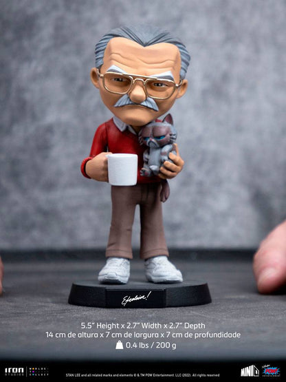 Isola dei Collezionisti - Stan Lee Mini Co. PVC Figure Stan Lee with Grumpy Cat 14 cm - 24