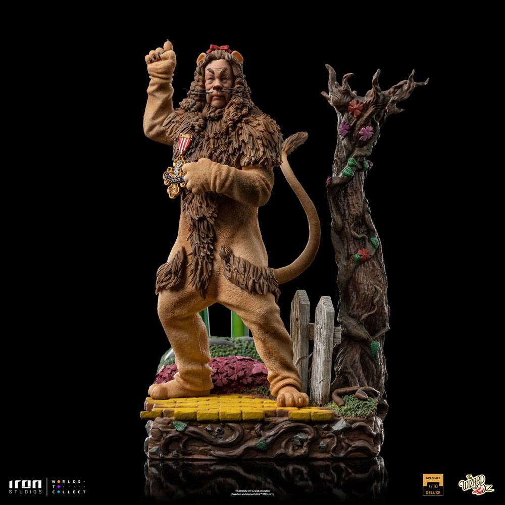 Isola dei Collezionisti - The Wizard of Oz Deluxe Art Scale Statue 1/10 Cowardly Lion 20 cm - 12