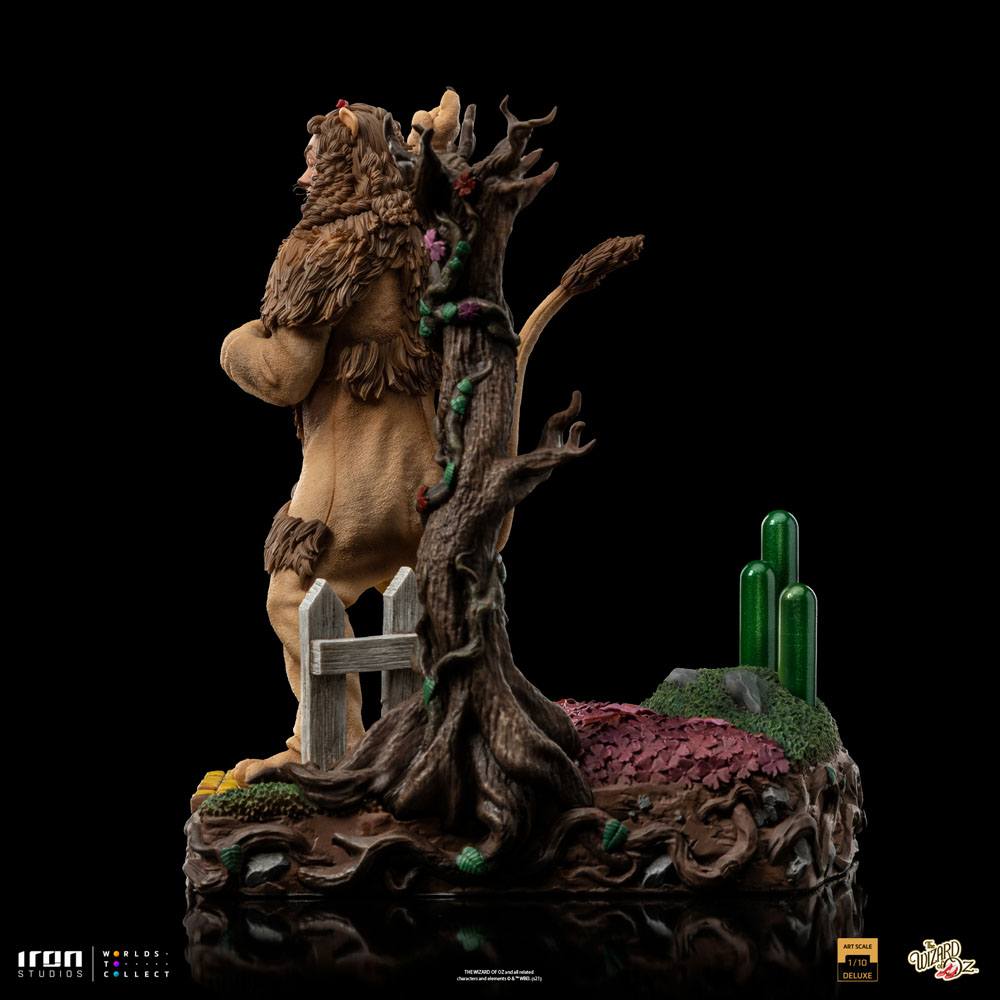 Isola dei Collezionisti - The Wizard of Oz Deluxe Art Scale Statue 1/10 Cowardly Lion 20 cm - 10