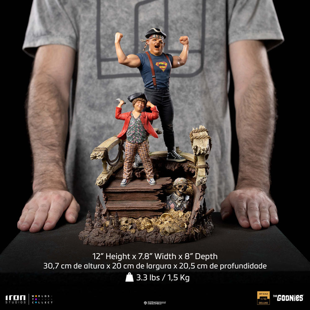 Isola dei Collezionisti - The Goonies Deluxe Art Scale Statue 1/10 Sloth and Chunk 30 cm - 2