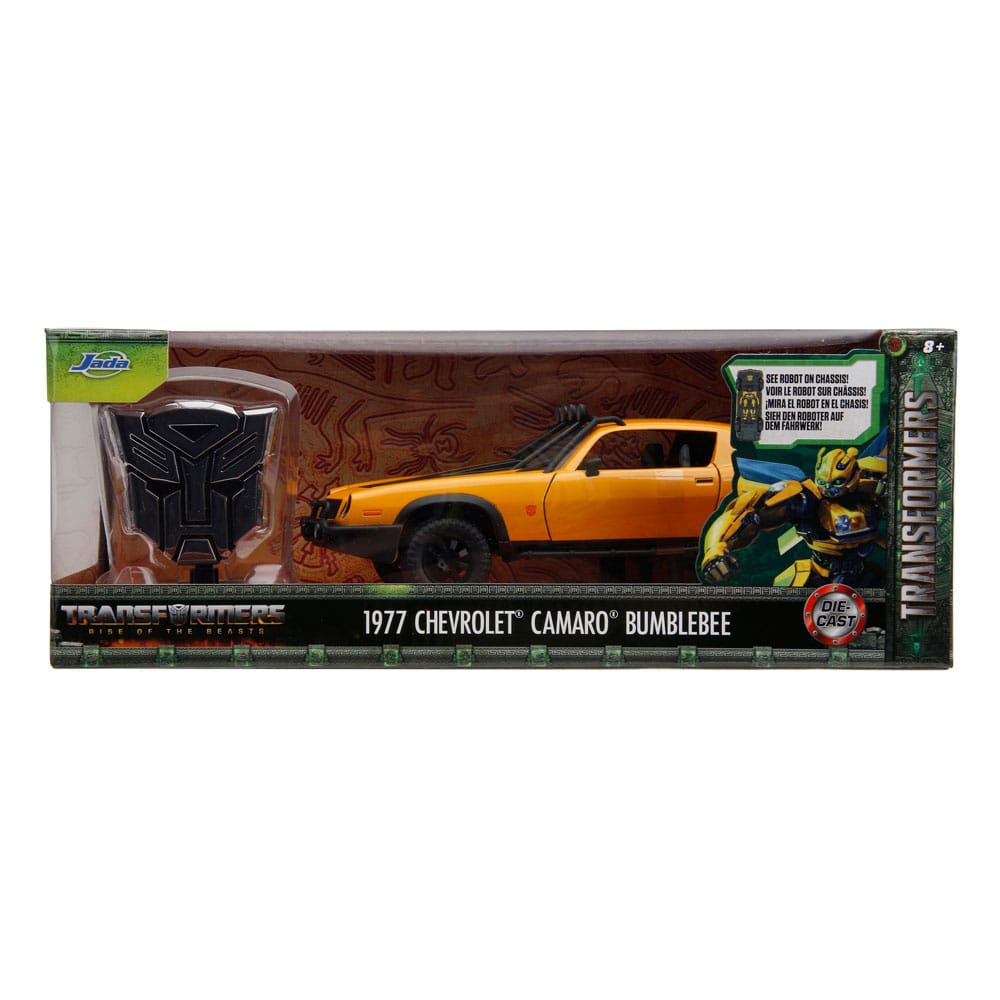 Isola dei Collezionisti - Transformers Diecast Model 1/24 1977 Chevy Camaro T7 Bumblebee - 2