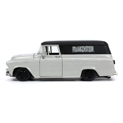 Isola dei Collezionisti - Universal Monsters Diecast Model 1/24 Frankenstein 1957 Chevy Suburban - 20