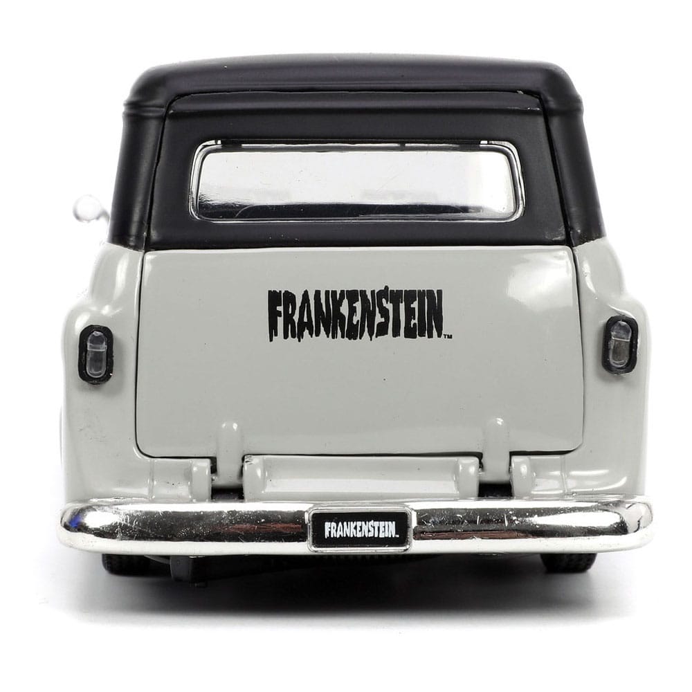 Isola dei Collezionisti - Universal Monsters Diecast Model 1/24 Frankenstein 1957 Chevy Suburban - 9