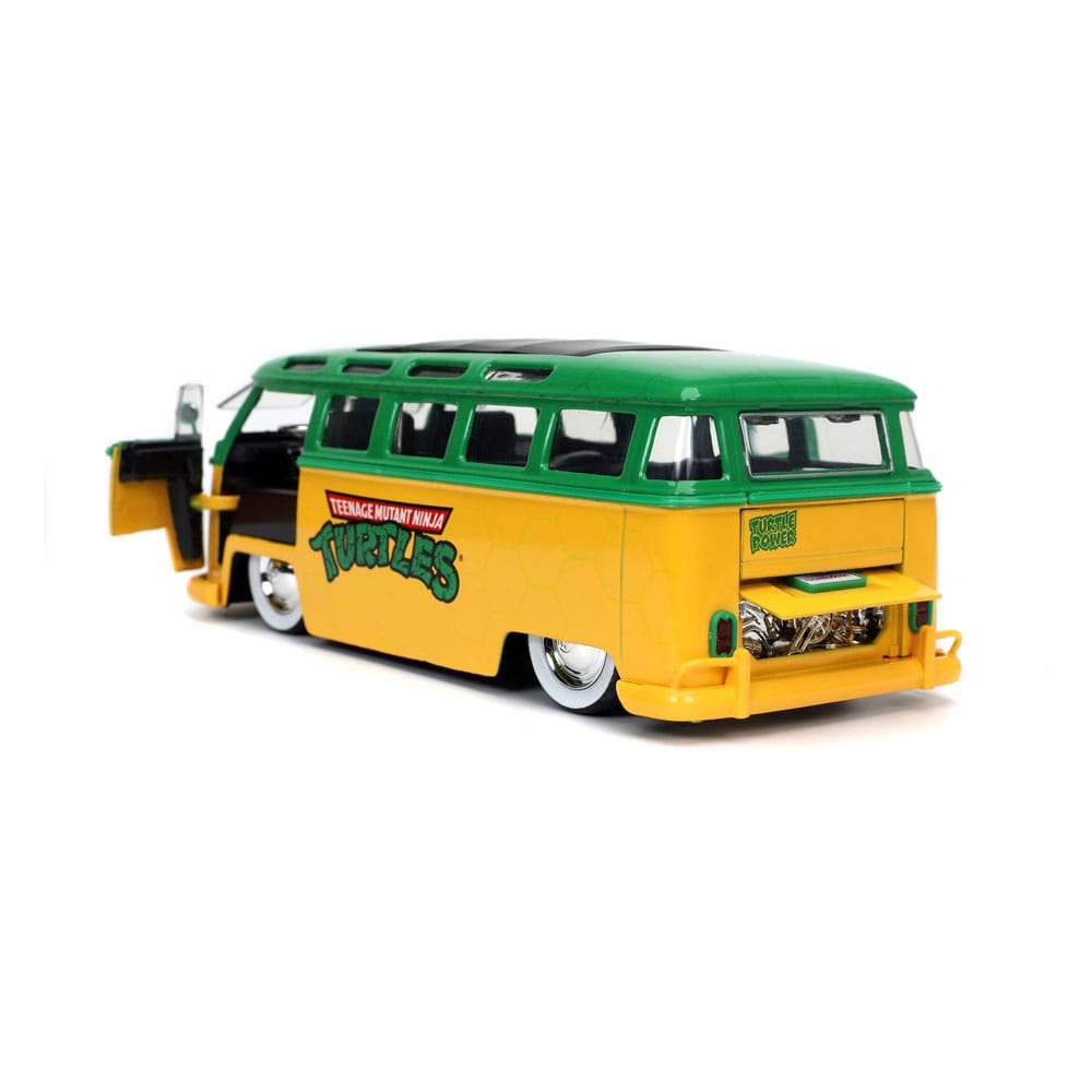 Isola dei Collezionisti - Teenage Mutant Ninja Turtles Diecast Model 1/24 1962 VW Bus Leonardo - 36