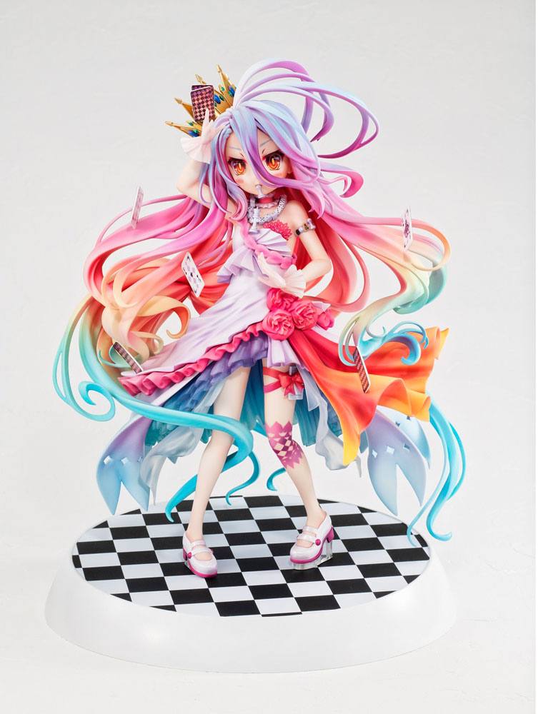 Isola dei Collezionisti - No Game No Life Statue 1/7 Shiro Dress Ver. 24 cm - 2