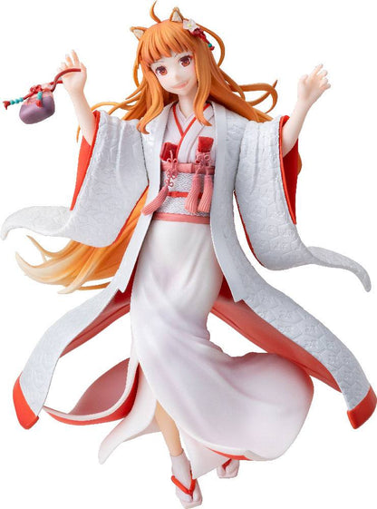 Isola dei Collezionisti - Spice and Wolf PVC Statue 1/7 Wise Wolf Holo Wedding Kimono Ver. 26 cm - 2