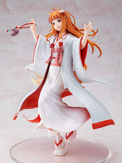 Isola dei Collezionisti - Spice and Wolf PVC Statue 1/7 Wise Wolf Holo Wedding Kimono Ver. 26 cm - 6