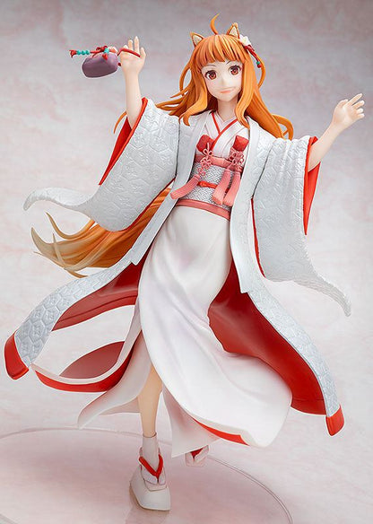 Isola dei Collezionisti - Spice and Wolf PVC Statue 1/7 Wise Wolf Holo Wedding Kimono Ver. 26 cm - 9