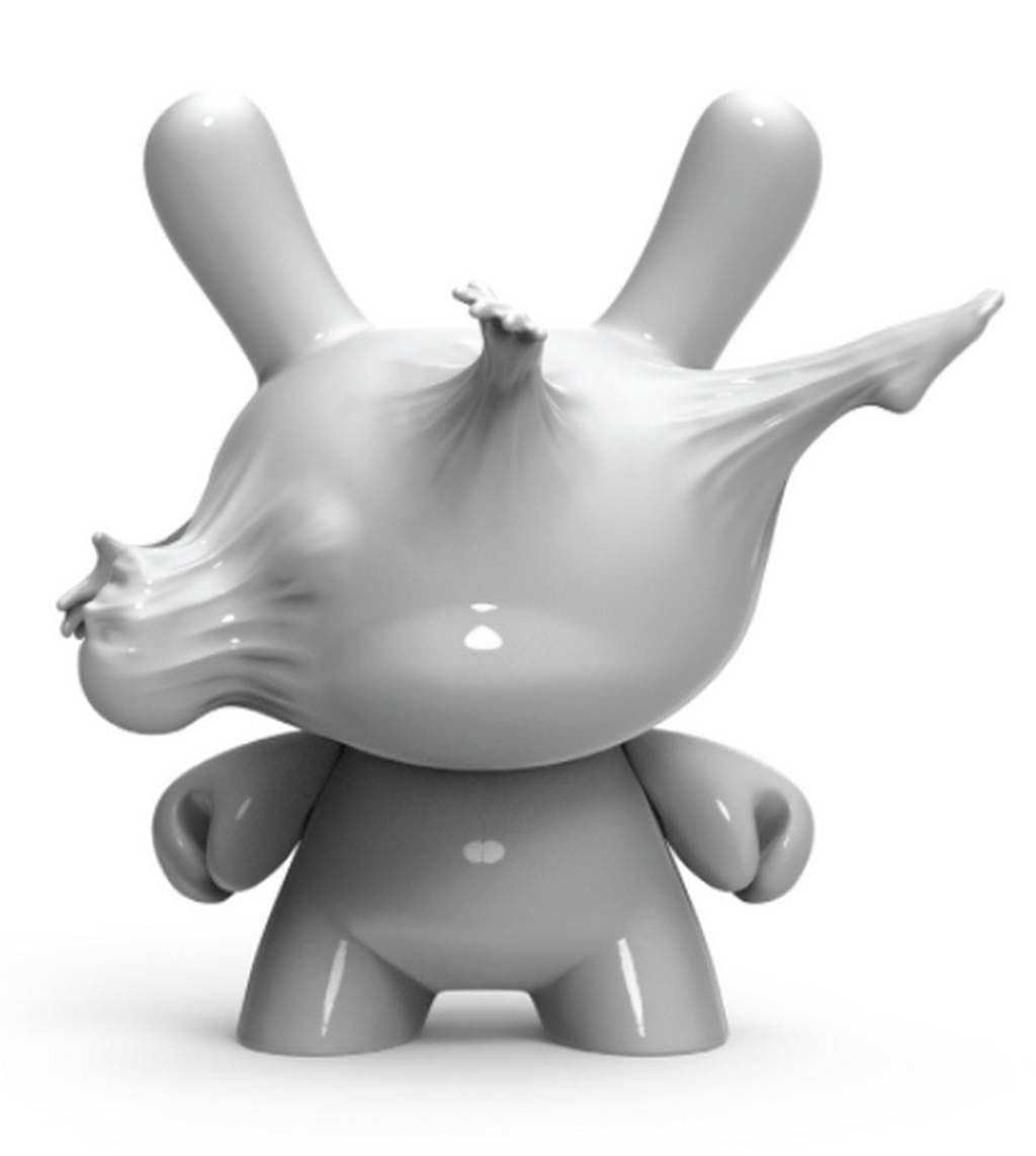 Isola dei Collezionisti - Dunny: Breaking Free 8 inch Resin Art Figure by WHATSHISNAME - White Edition - 1