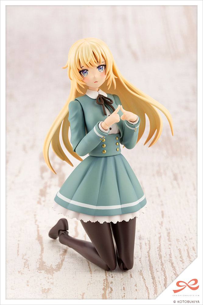 Isola dei Collezionisti - Sousai Shojo Teien Plastic Model Kit 1/10 Ritsuka Saeki St. Iris Gauken Girls' High School Winter Clothes 16 cm - 11