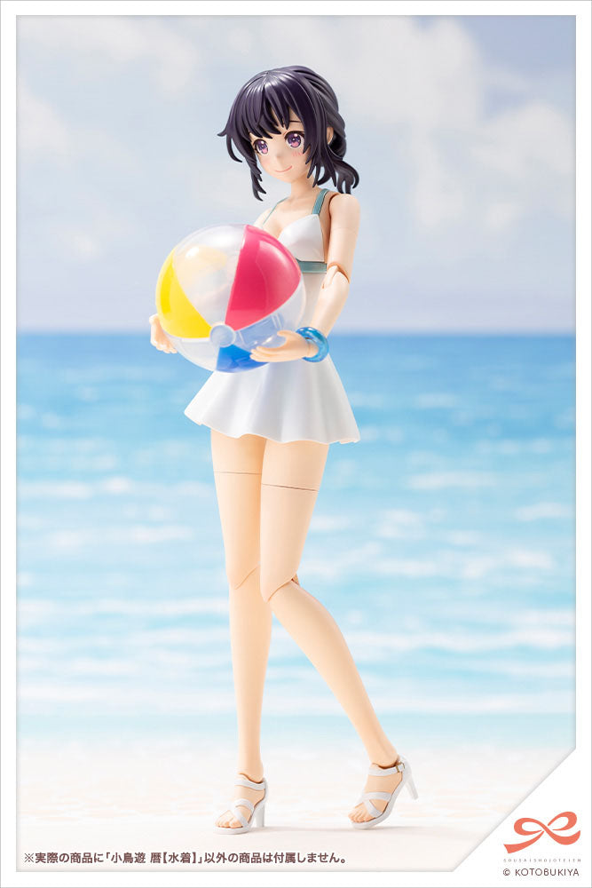 Isola dei Collezionisti - Sousai Shojo Teien Plastic Model Kit 1/10 Koyomi Takanashi (Swim Style) 16 cm - 2