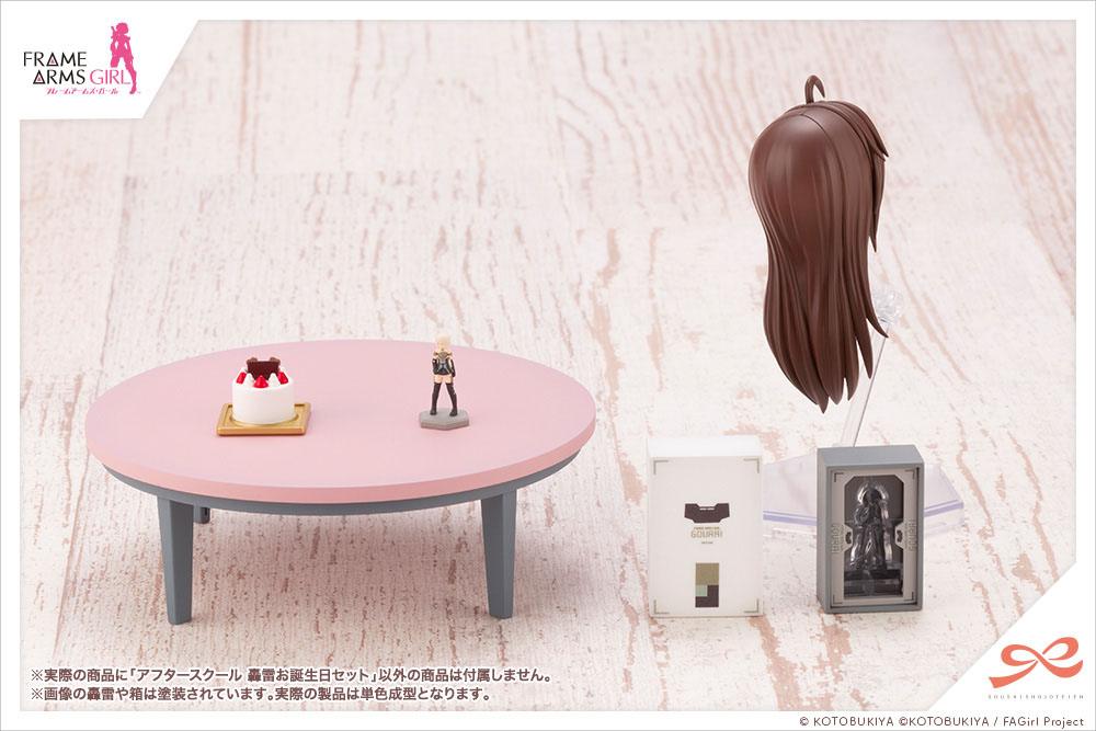 Isola dei Collezionisti - Sousai Shojo Teien Model Kit Accesoory Set 1/10 After School Gourai Birthday Set - 24