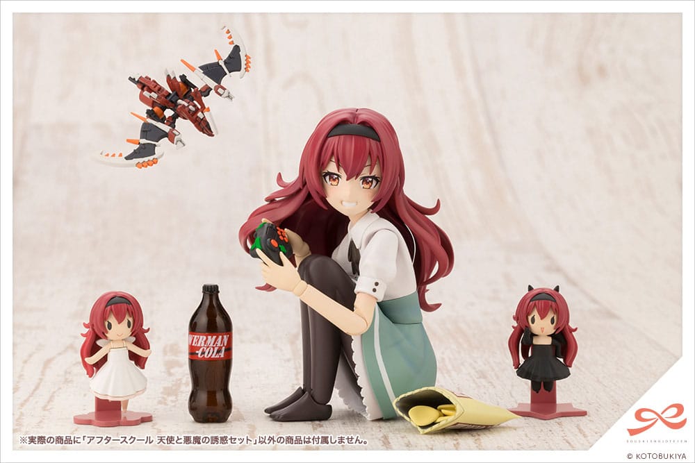 Isola dei Collezionisti - Sousai Shojo Teien Model Kit Accesoory Set 1/10 After School Angel & Devil's Temptation Set - 4