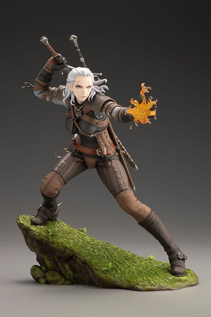 Isola dei Collezionisti - The Witcher Bishoujo PVC Statue 1/7 Geralt 23 cm - 2