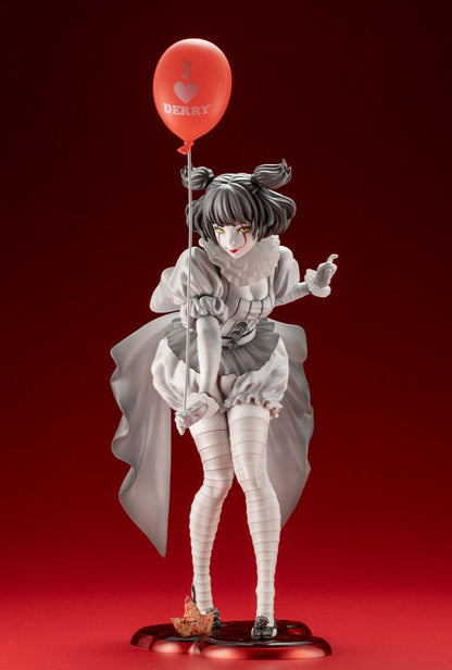 Isola dei Collezionisti - Stephen Kings It 2017 Bishoujo PVC Statue 1/7 Pennywise Monochrome 25 cm - 28