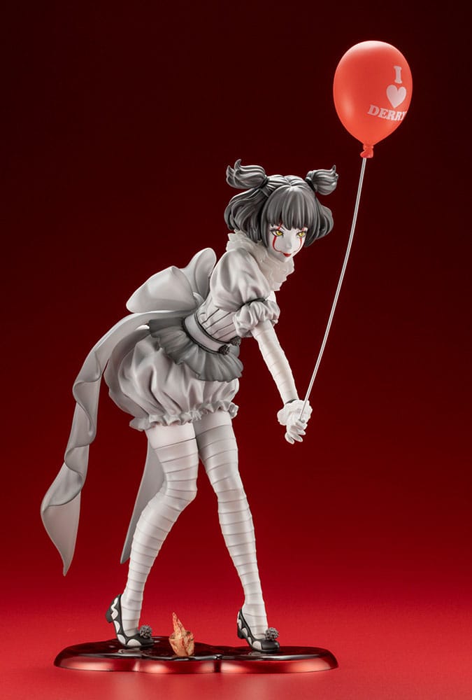 Isola dei Collezionisti - Stephen Kings It 2017 Bishoujo PVC Statue 1/7 Pennywise Monochrome 25 cm - 35