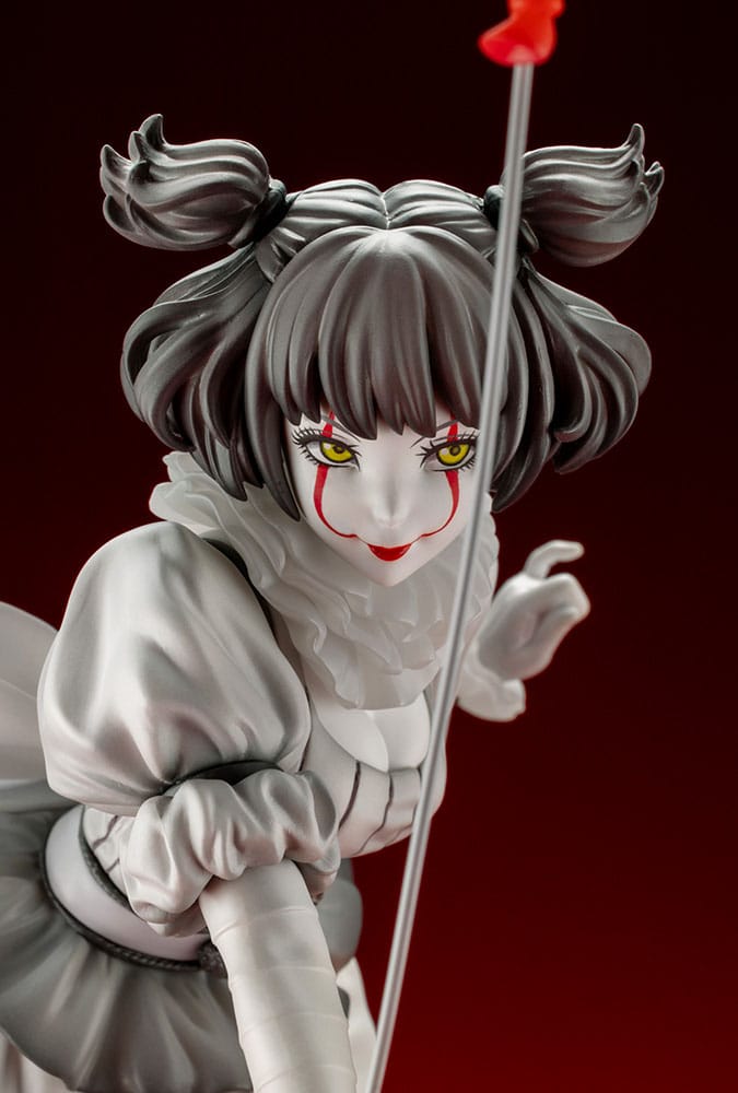 Isola dei Collezionisti - Stephen Kings It 2017 Bishoujo PVC Statue 1/7 Pennywise Monochrome 25 cm - 2