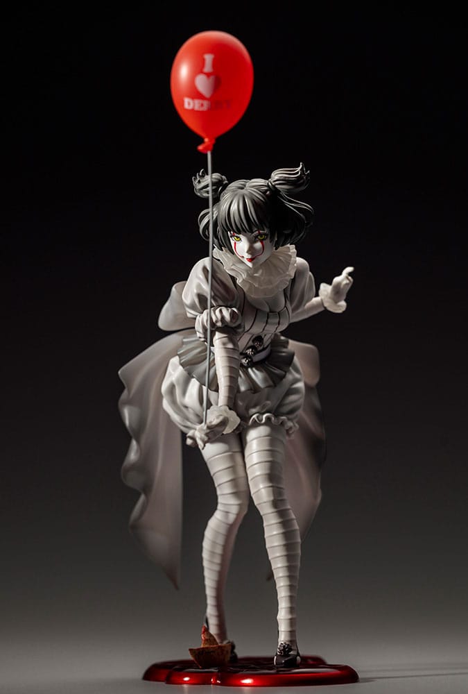 Isola dei Collezionisti - Stephen Kings It 2017 Bishoujo PVC Statue 1/7 Pennywise Monochrome 25 cm - 25