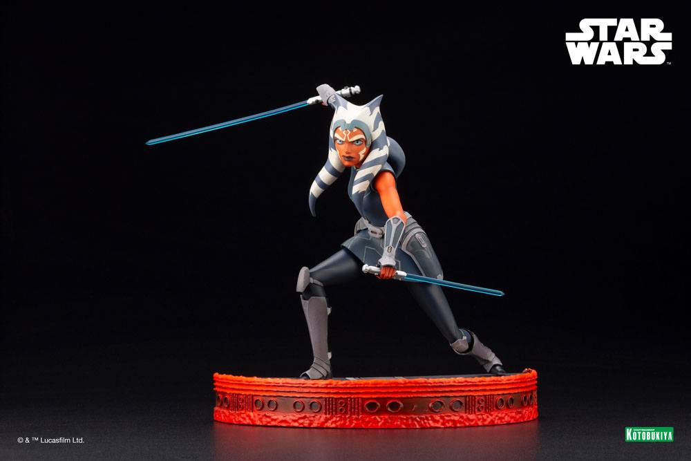 Isola dei Collezionisti - Star Wars The Clone Wars ARTFX PVC Statue 1/7 Ahsoka Tano Escape from the Clones 24 cm - 16