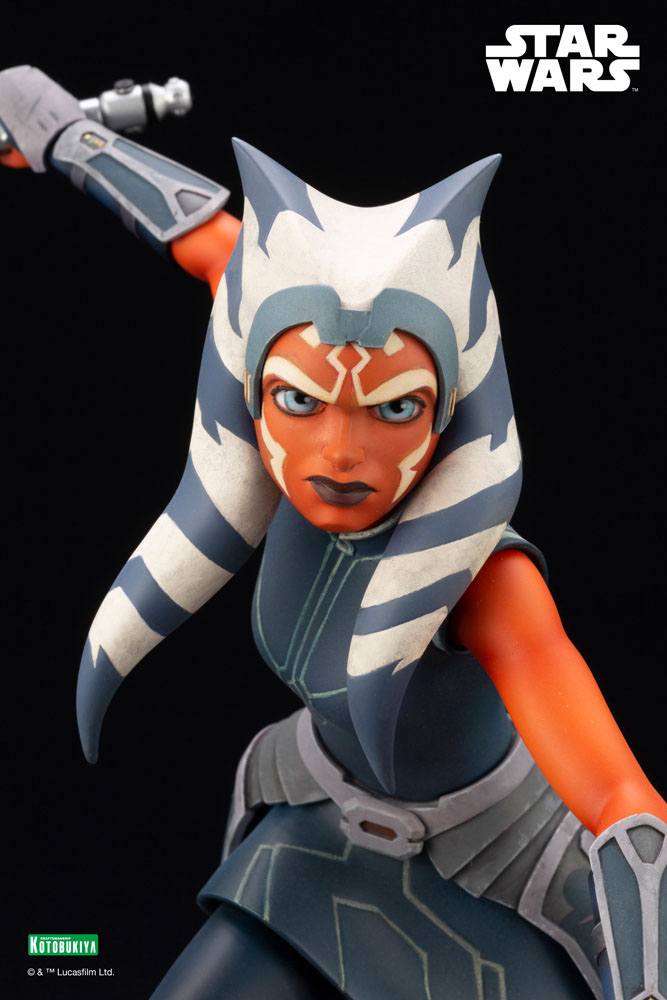 Isola dei Collezionisti - Star Wars The Clone Wars ARTFX PVC Statue 1/7 Ahsoka Tano Escape from the Clones 24 cm - 20