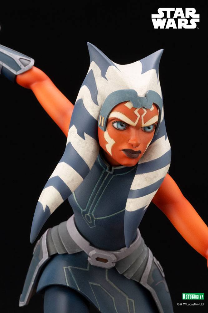 Isola dei Collezionisti - Star Wars The Clone Wars ARTFX PVC Statue 1/7 Ahsoka Tano Escape from the Clones 24 cm - 21