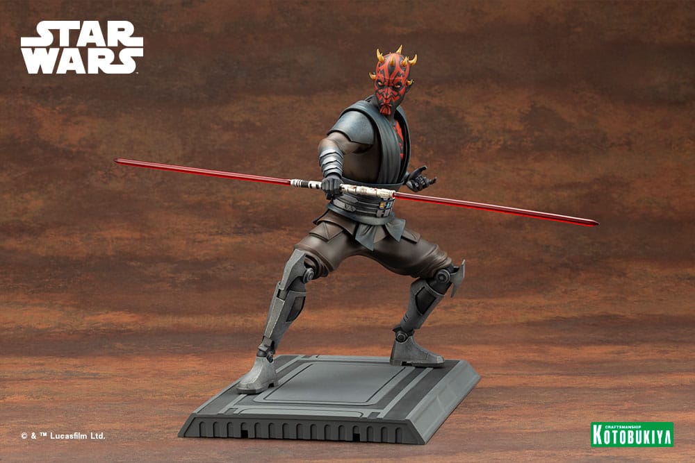 Isola dei Collezionisti - Star Wars The Clone Wars ARTFX PVC Statue 1/7 Darth Maul 26 cm - 15