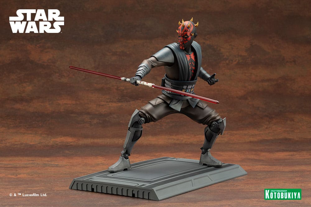 Isola dei Collezionisti - Star Wars The Clone Wars ARTFX PVC Statue 1/7 Darth Maul 26 cm - 14