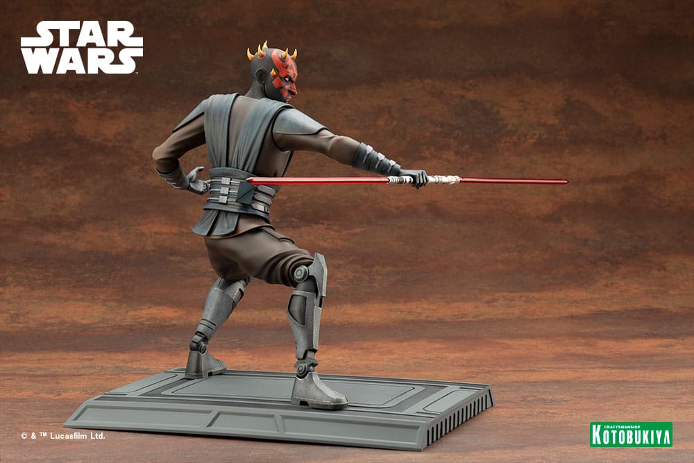 Isola dei Collezionisti - Star Wars The Clone Wars ARTFX PVC Statue 1/7 Darth Maul 26 cm - 17