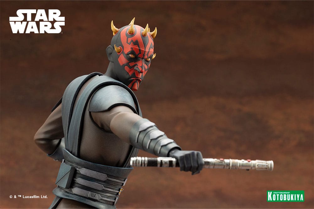 Isola dei Collezionisti - Star Wars The Clone Wars ARTFX PVC Statue 1/7 Darth Maul 26 cm - 19