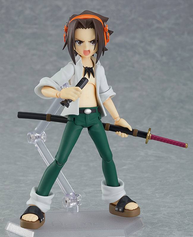 Isola dei Collezionisti - Shaman King Figma Action Figure Yoh Asakura 14 cm - 4